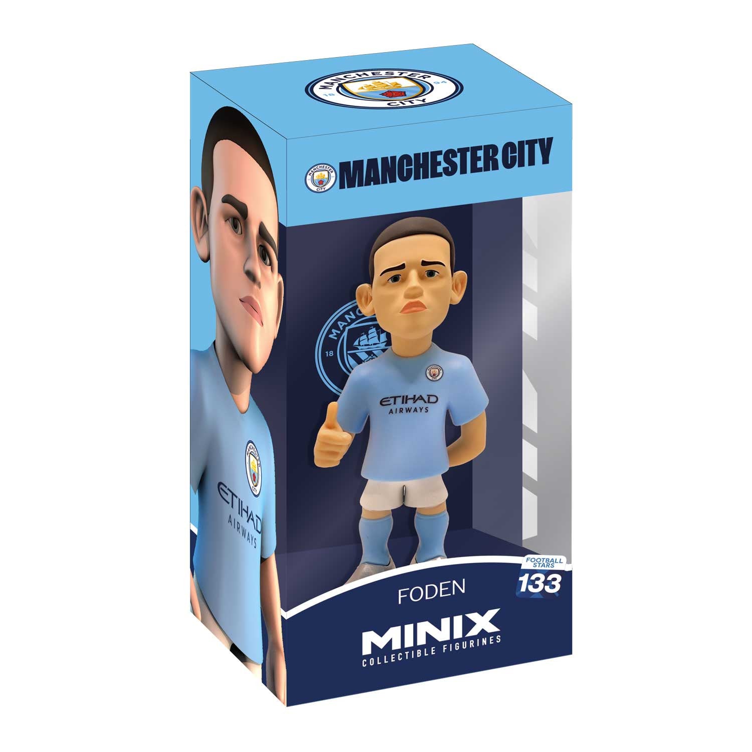 Minix - Football Stars #133 - Manchester City - Foden 47 - Figurines PVC 12 cm