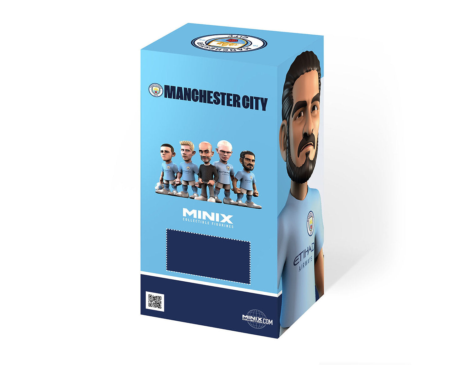 Minix - Football Stars #135 - Manchester City - Gundogan 8 - Figurines PVC 12 cm - flash vidéo