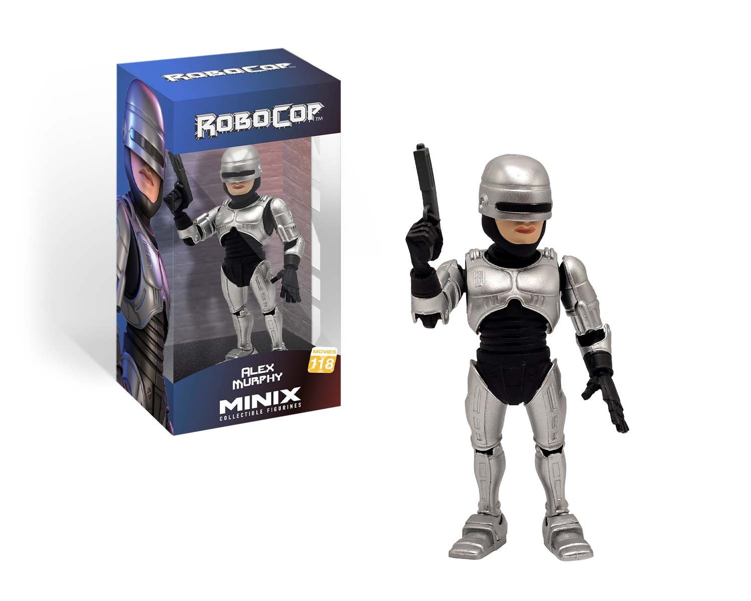 Minix - Movies #118 - Robocop - Alex Murphy - Figurines PVC 12 cm
