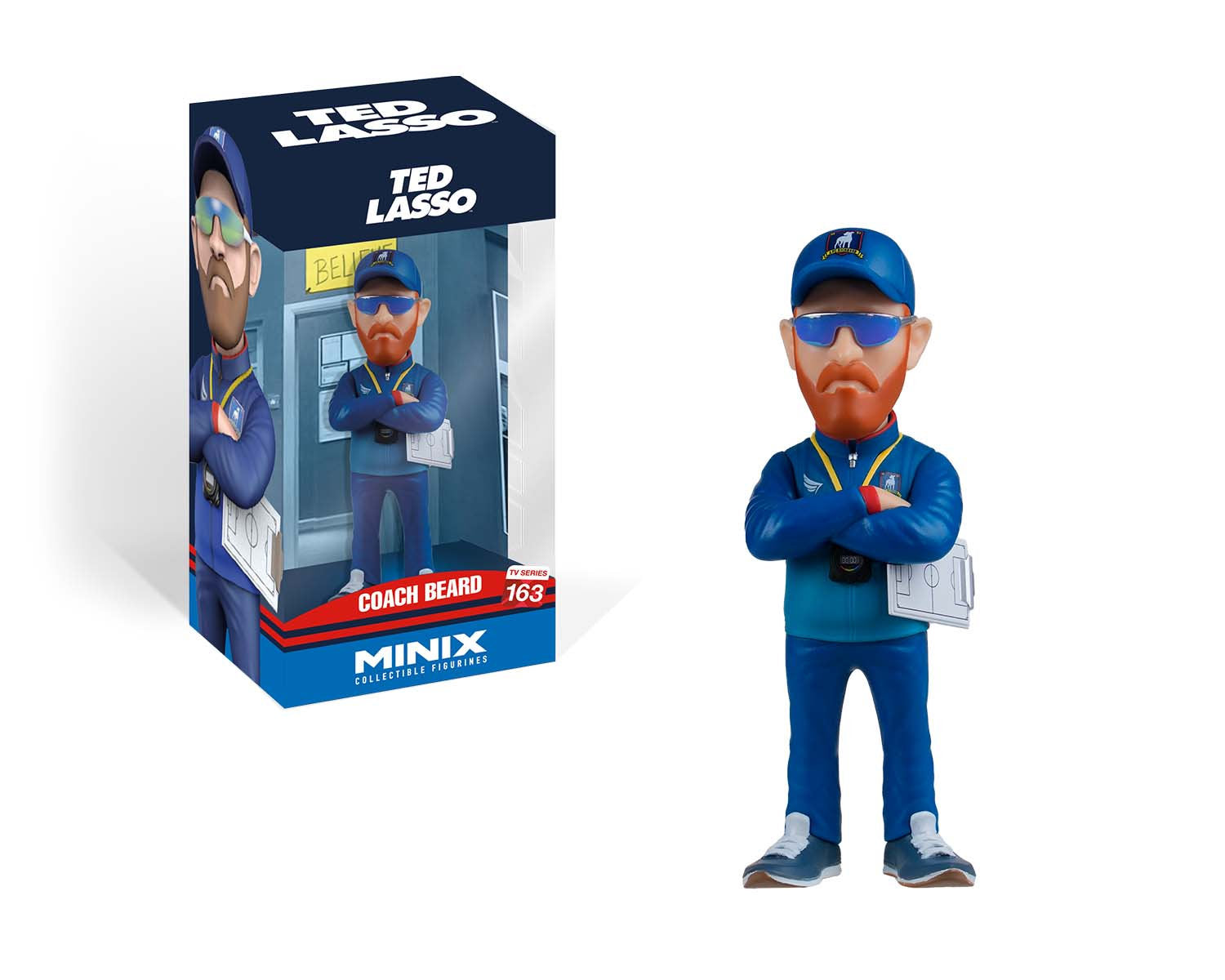 Minix - TV Series #163 - Ted Lasso - Coach Beard - Figurines PVC 12 cm