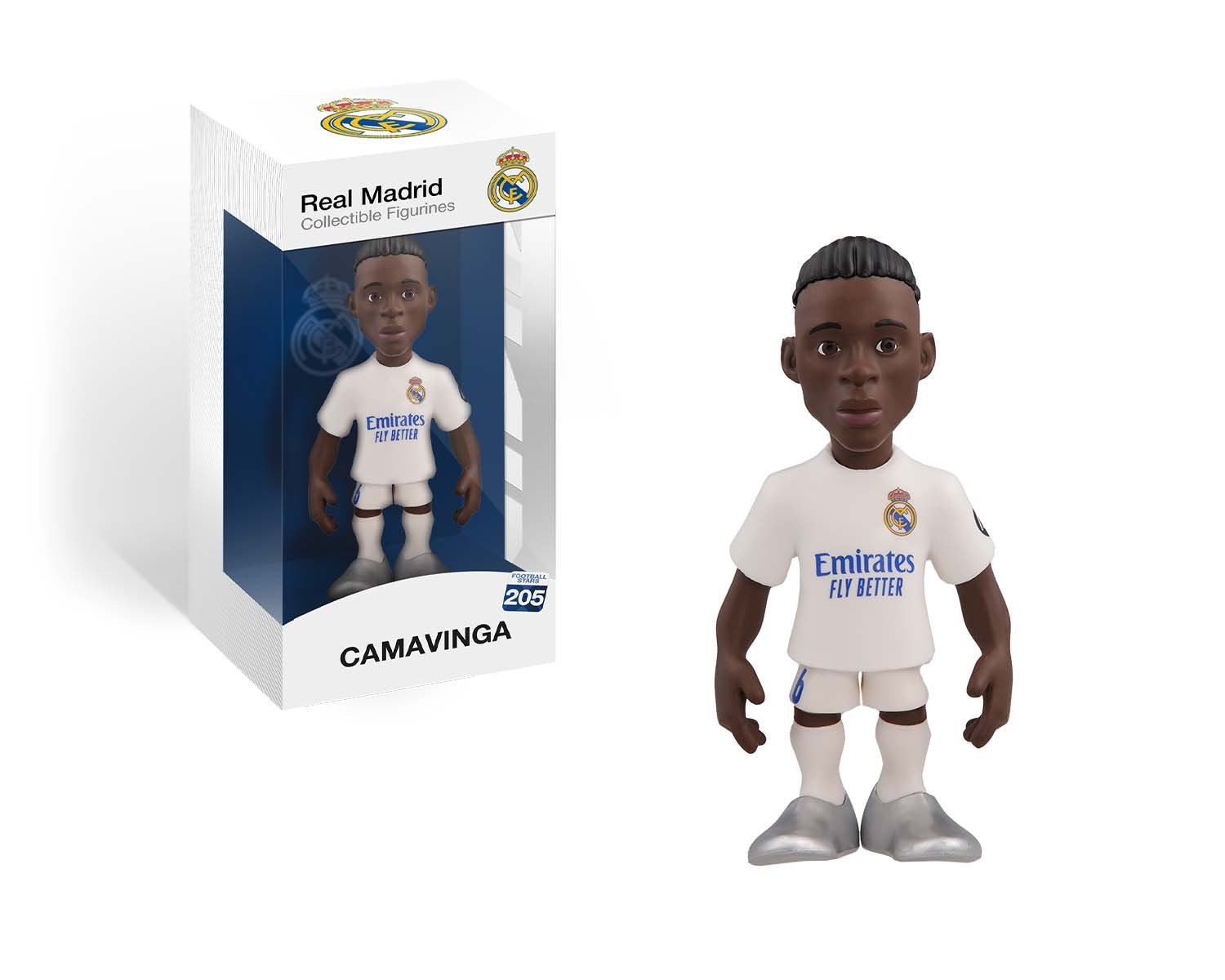 Minix - Football Stars #205 - Real Madrid - Camavinga - Figurines PVC 12 cm