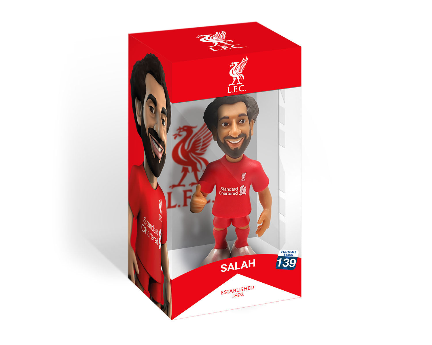 Minix - Football Stars #139 - Liverpool - Salah 11 - Figurines PVC 12 cm