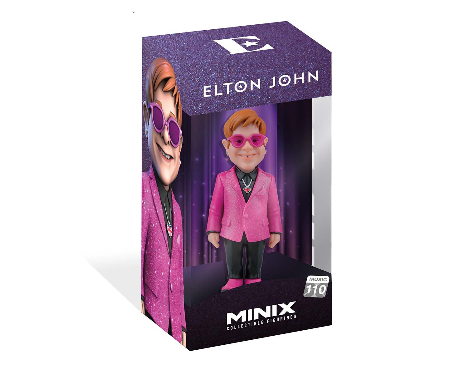 Minix - Music #110 - Elton John - Queen Jubilee 2012 - Figurines PVC 12 cm