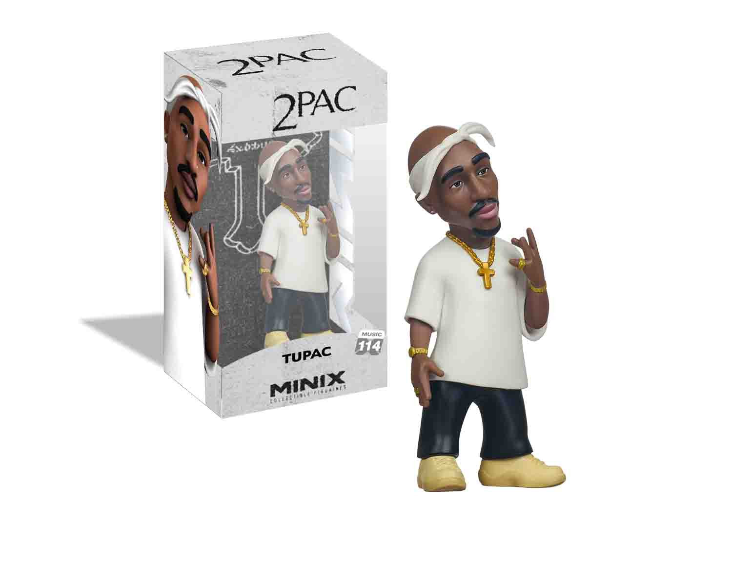 Minix - Music #114 - Tupac - Figurines PVC 12 cm