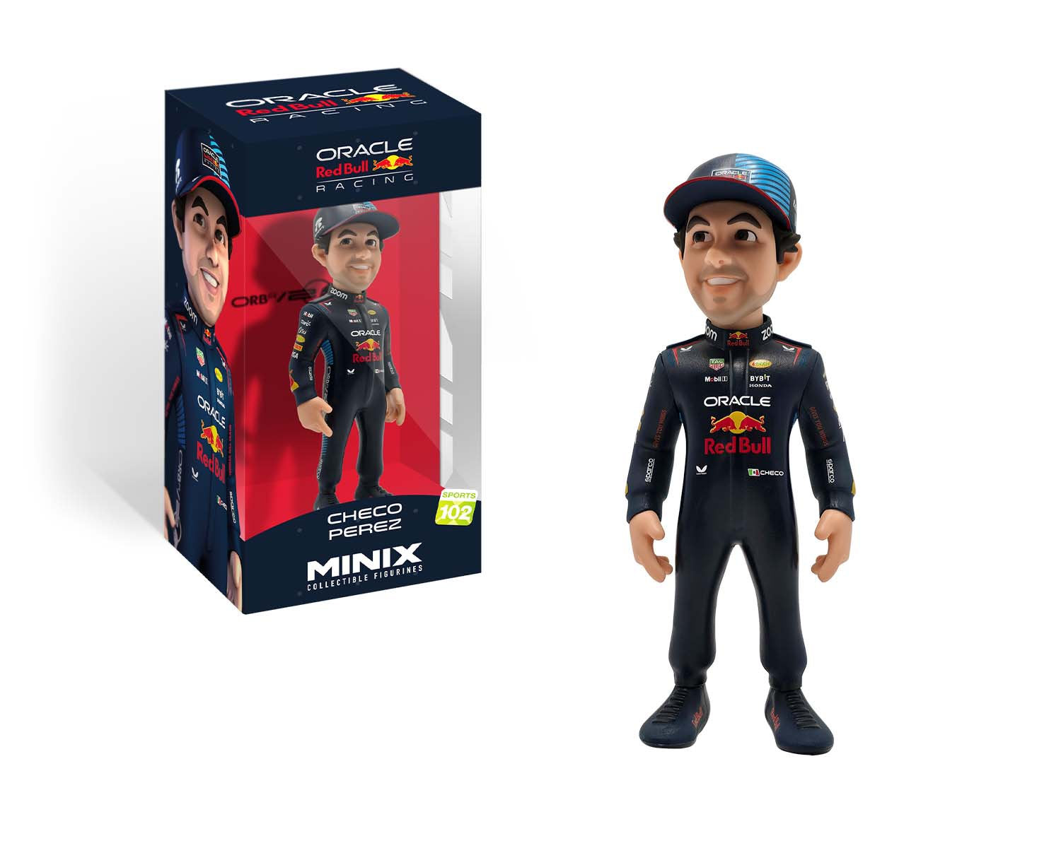 Minix - Sports #102 - Red Bull - Sergio Checo Perez - Figurines PVC 12 cm