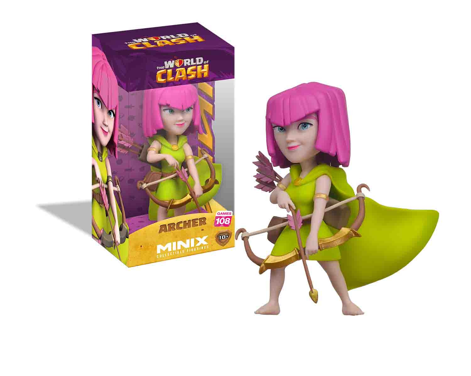 Minix - Video Games #108 - World of Clash - Archer - Figurines PVC 12 cm