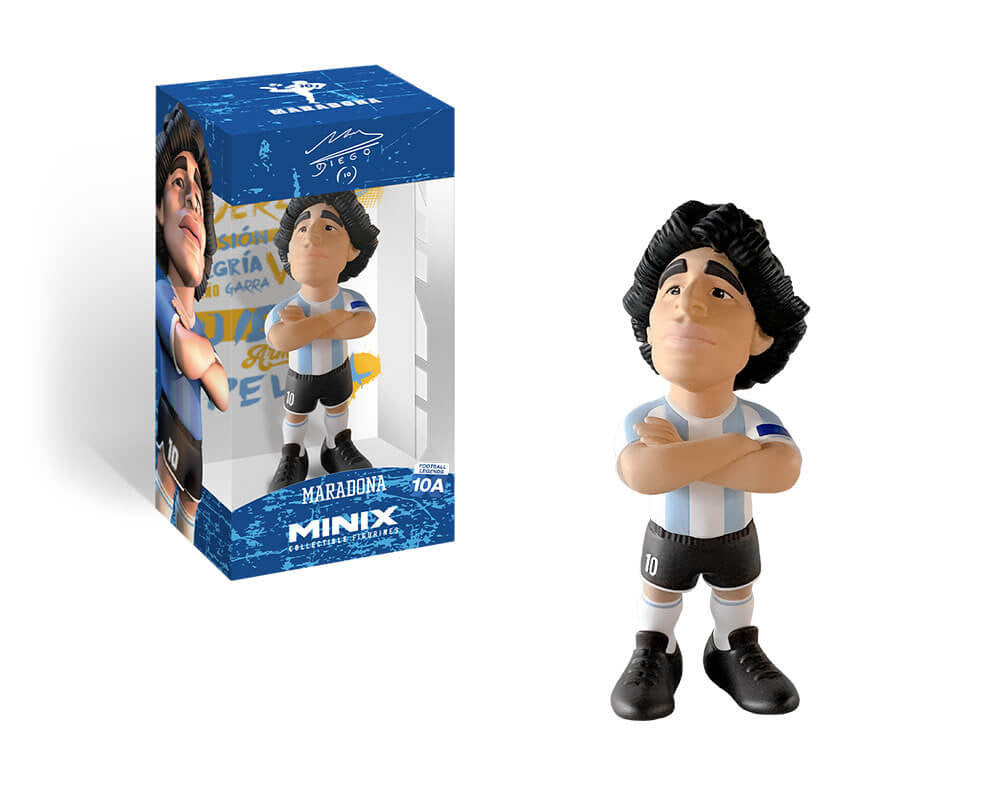 Minix - Football Legends #10A - Maradona Argentine - Figurines PVC 12 cm