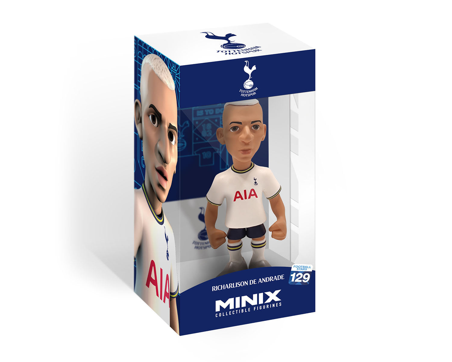 Minix - Football Stars #129 - Tottenham - Richarlison 9 - Figurines PVC 12 cm