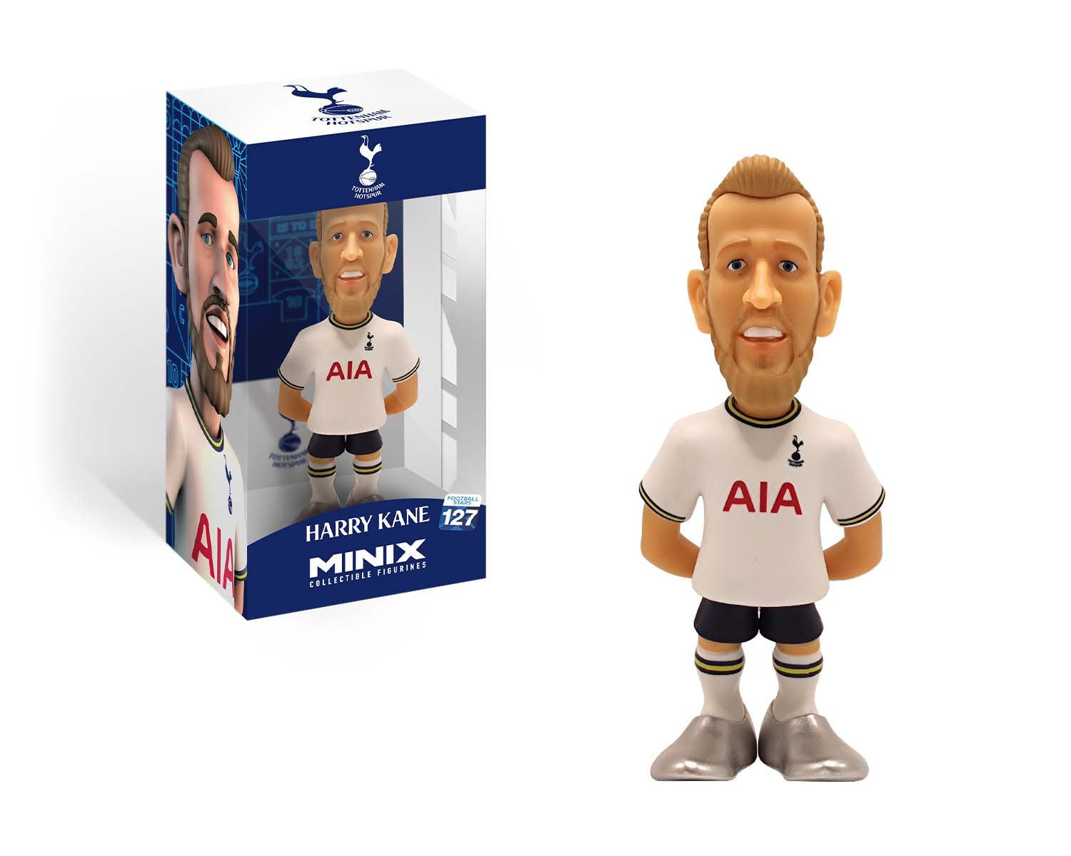 Minix - Football Stars #127 - Tottenham - Harry Kane 10 - Figurines PVC 12 cm