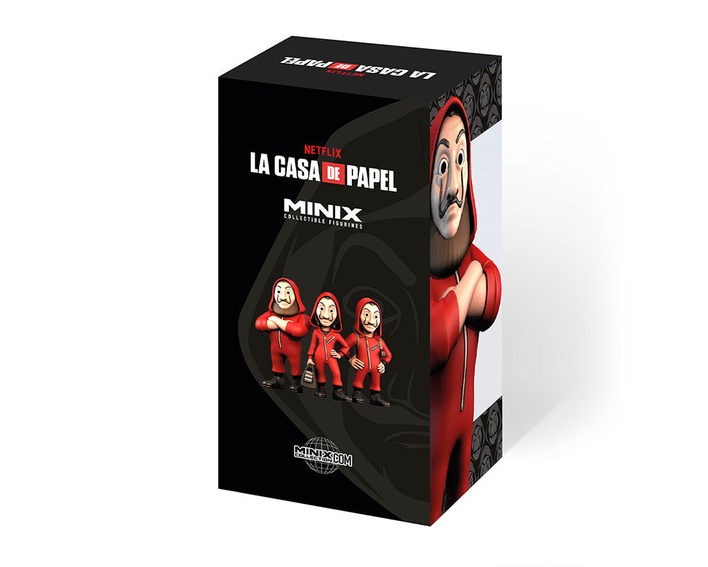 Minix - TV Series #110 - La Casa de Papel - Helsinki avec masque - Figurines PVC 12 cm