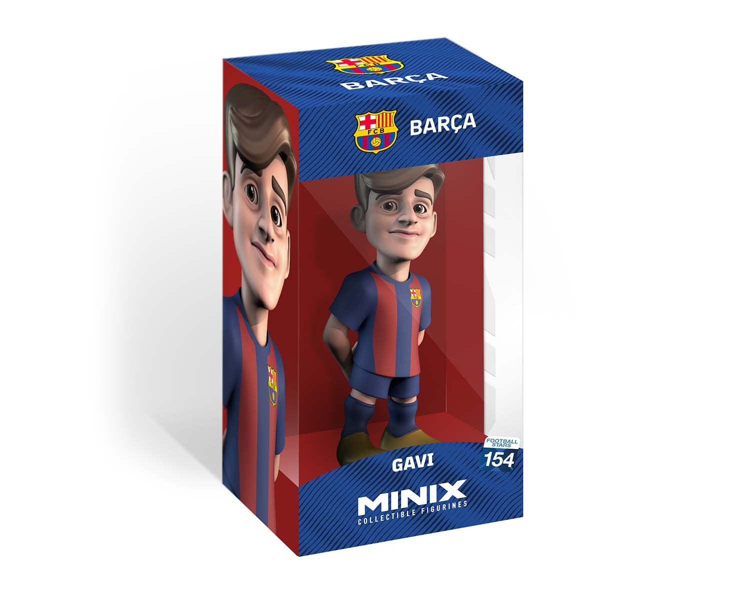 Minix - Football Stars #154 - FC Barcelone - Gavi 6 - Figurines PVC 12 cm