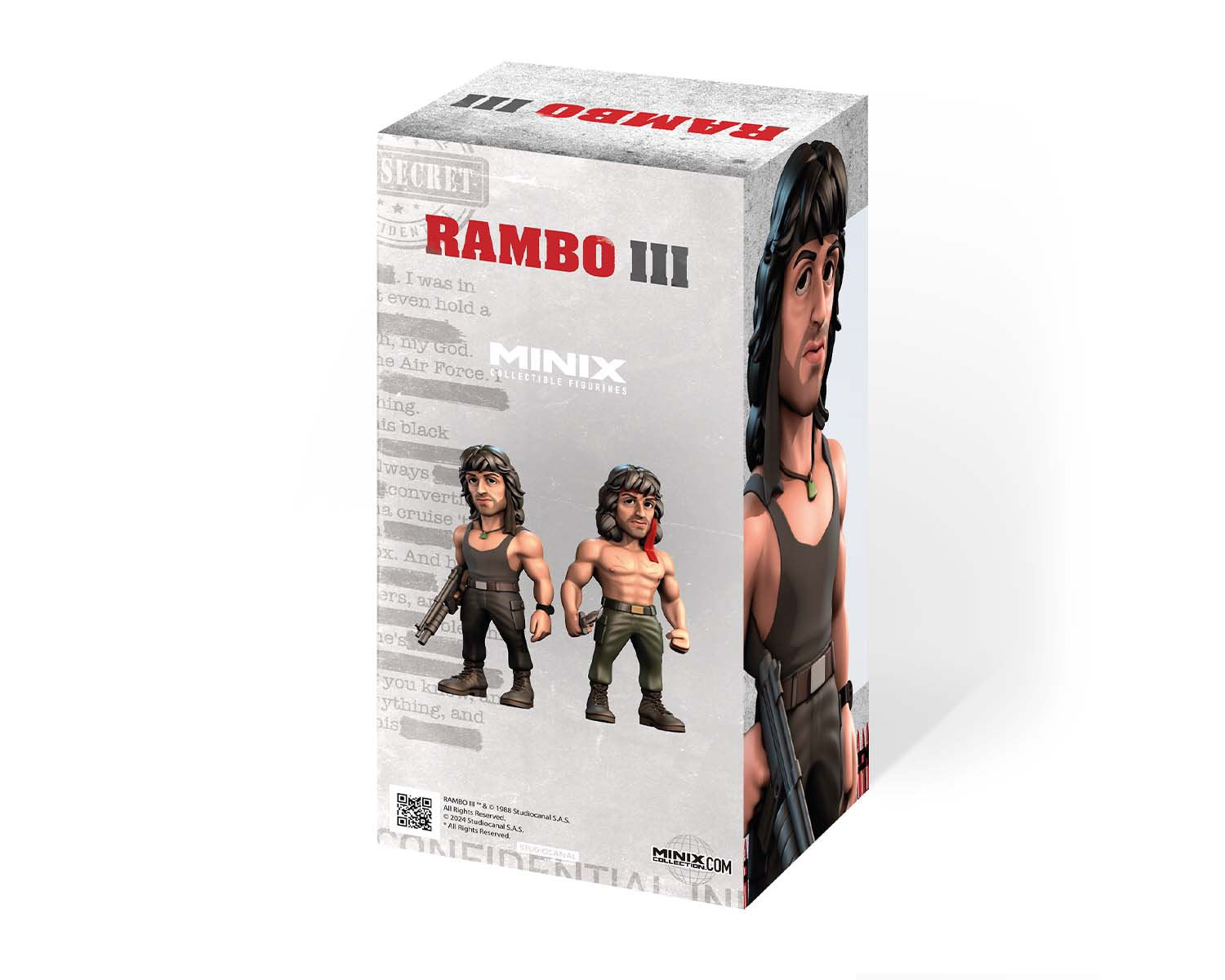 Minix - Movies #110 - Rambo - Rambo en t-shirt - Figurines PVC 12 cm