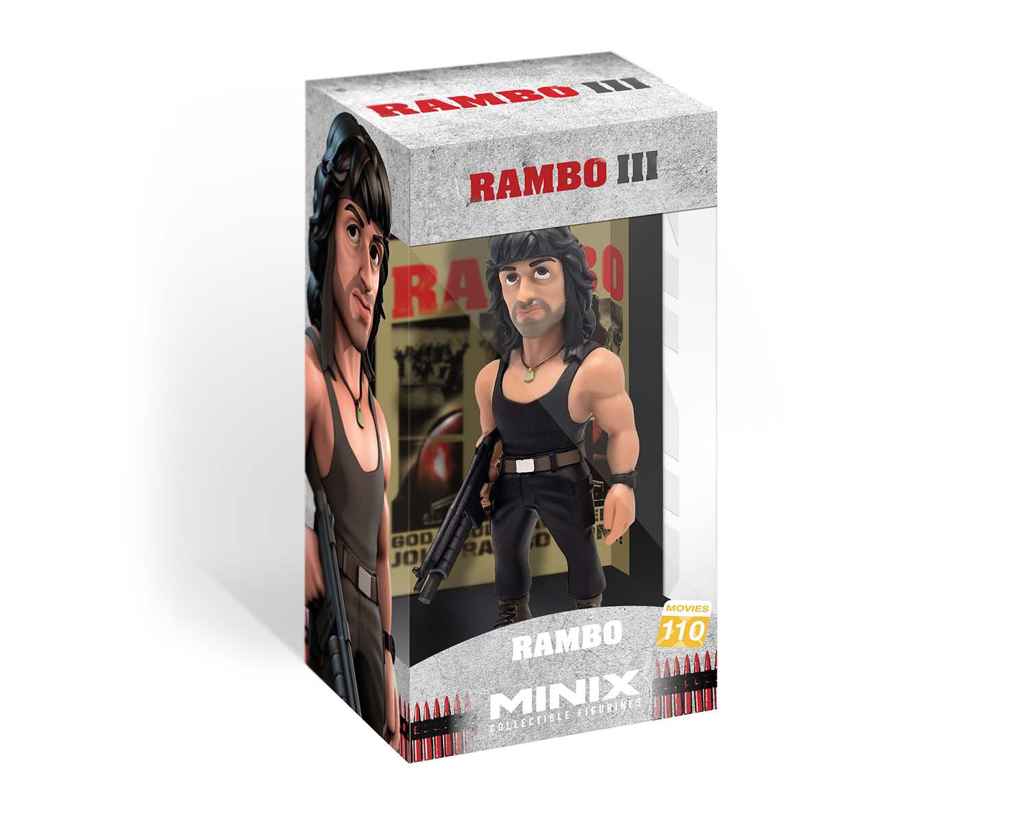 Minix - Movies #110 - Rambo - Rambo en t-shirt - Figurines PVC 12 cm