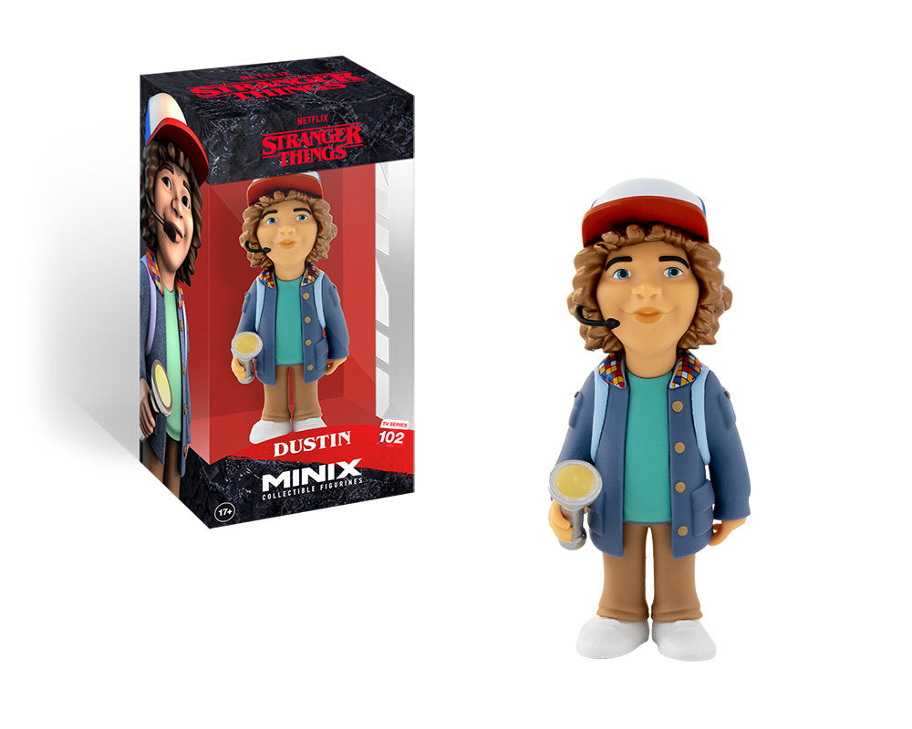 Minix - TV Series #102 - Stranger Things - Dustin - Figurines PVC 12 cm