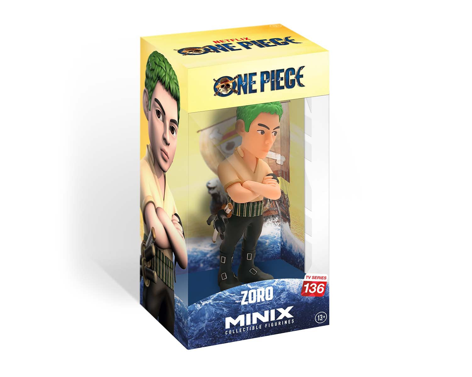 Minix - Anime #136 - One Piece - Zoro Roronoa - Figurines PVC 12 cm