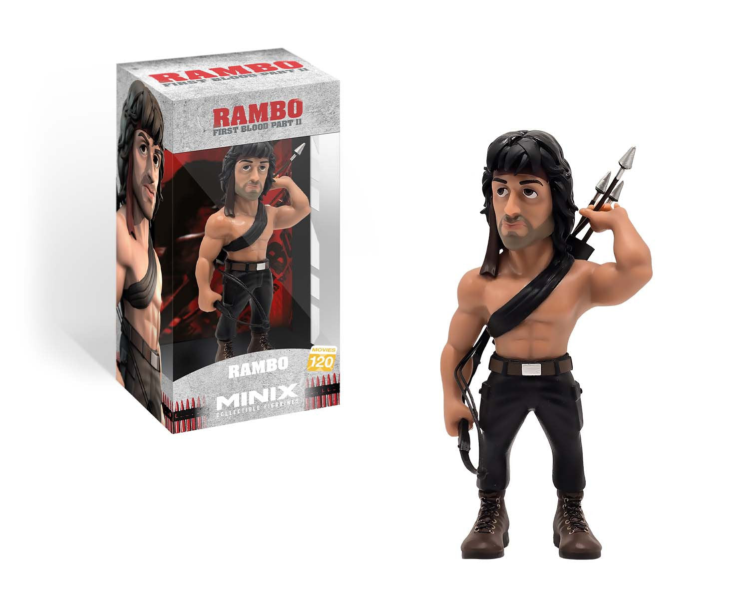 Minix - Movies #120 - Rambo - Arco - Figurines PVC 12 cm