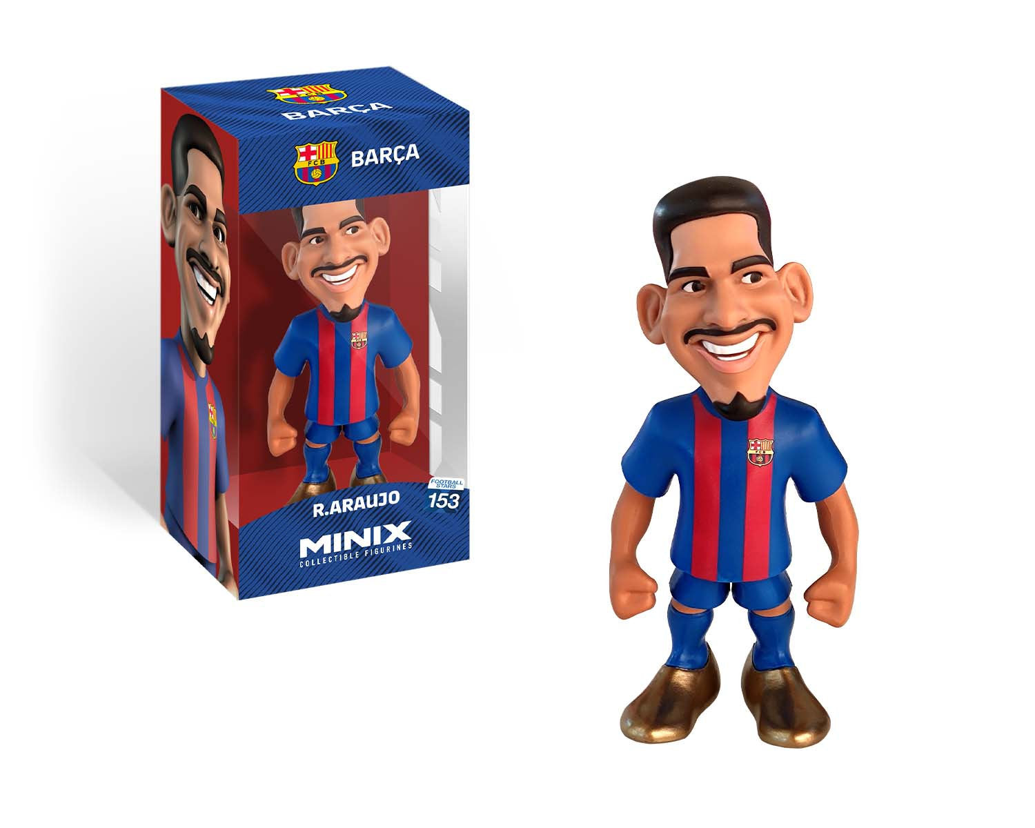 Minix - Football Stars #153 - FC Barcelone - Araujo 4 - Figurines PVC 12 cm