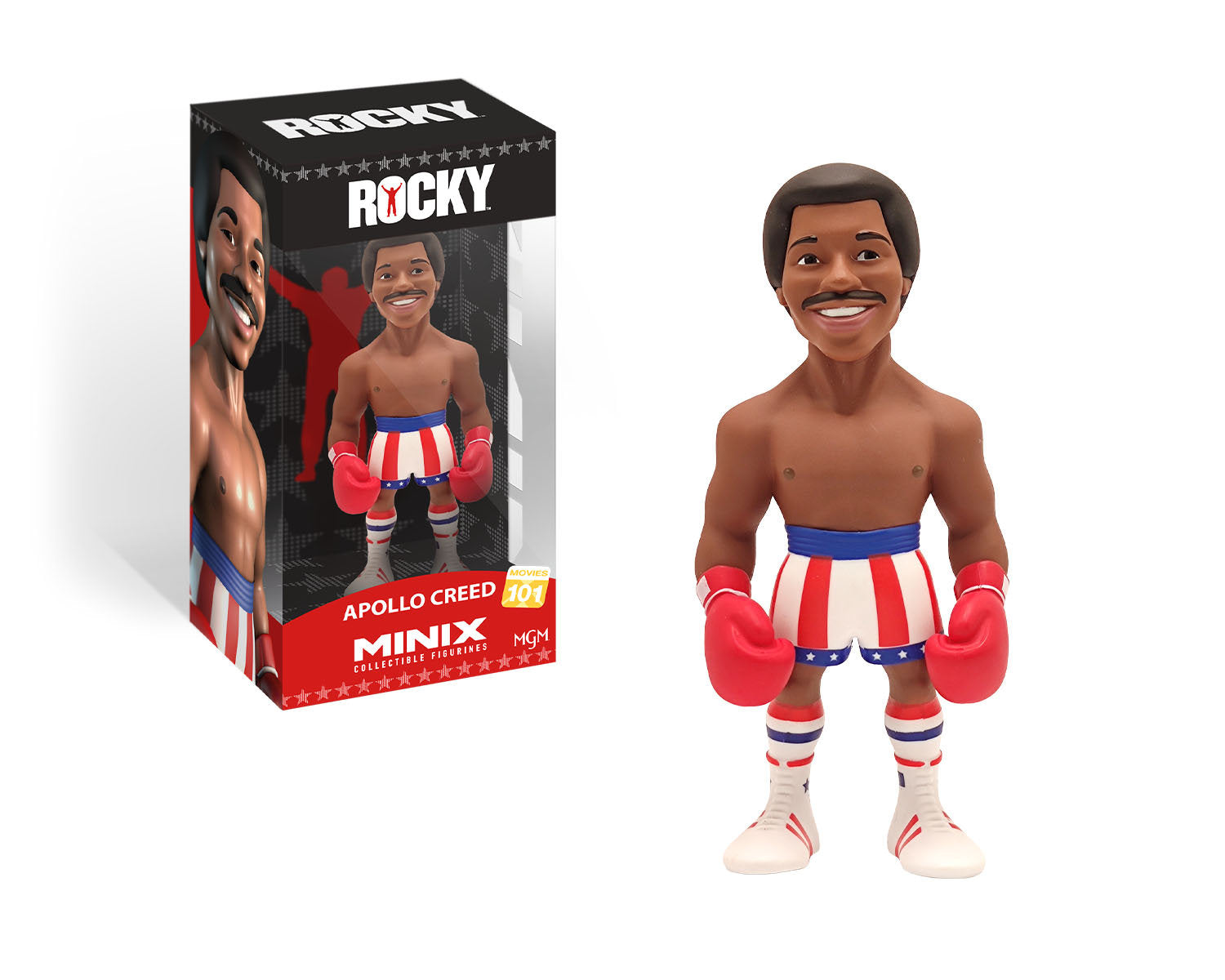 Minix - Movies #101 - Rocky - Apollo Creed - Figurines PVC 12 cm