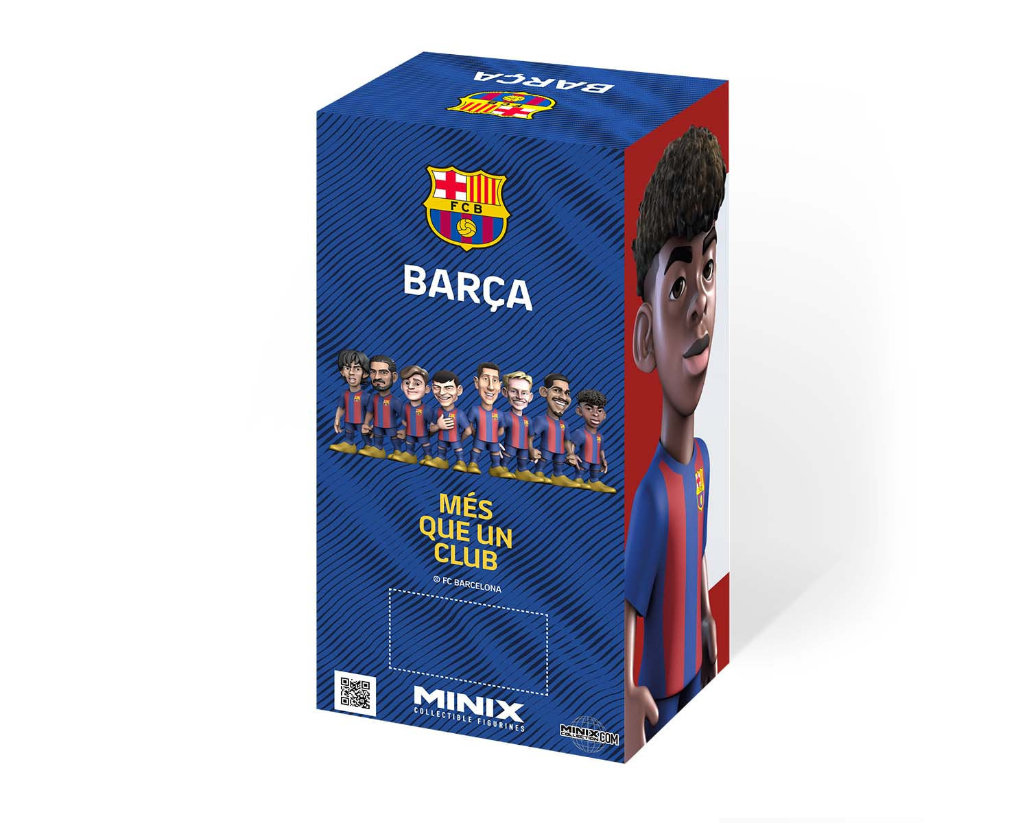 Minix - Football Stars #190 - FC Barcelone - Lamine Yamal - Figurines PVC 12 cm
