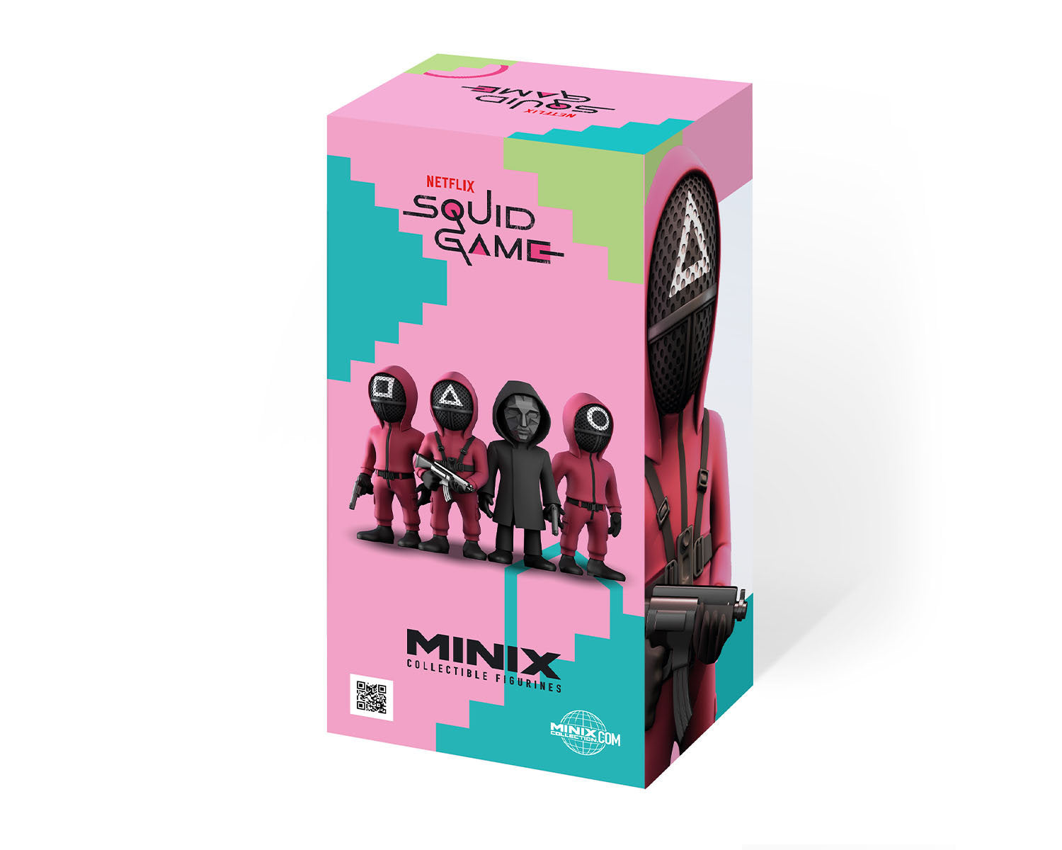 Minix - TV Series #157 - Squid Game - Masked Soldier Triangle Guard - Figurines PVC 12 cm