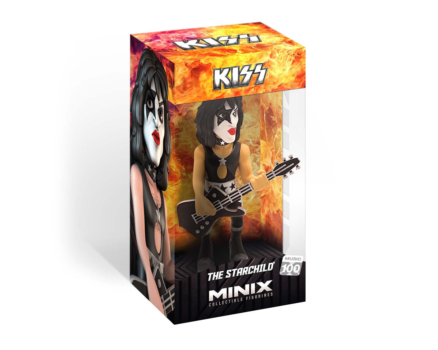Minix - Music #100 - KISS - The Starchild - Figurines PVC 12 cm