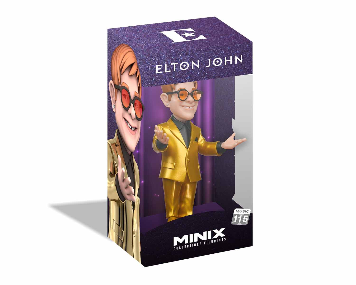 Minix - Music #115 - Elton John - Glastonbury 2023 - Figurines PVC 12 cm
