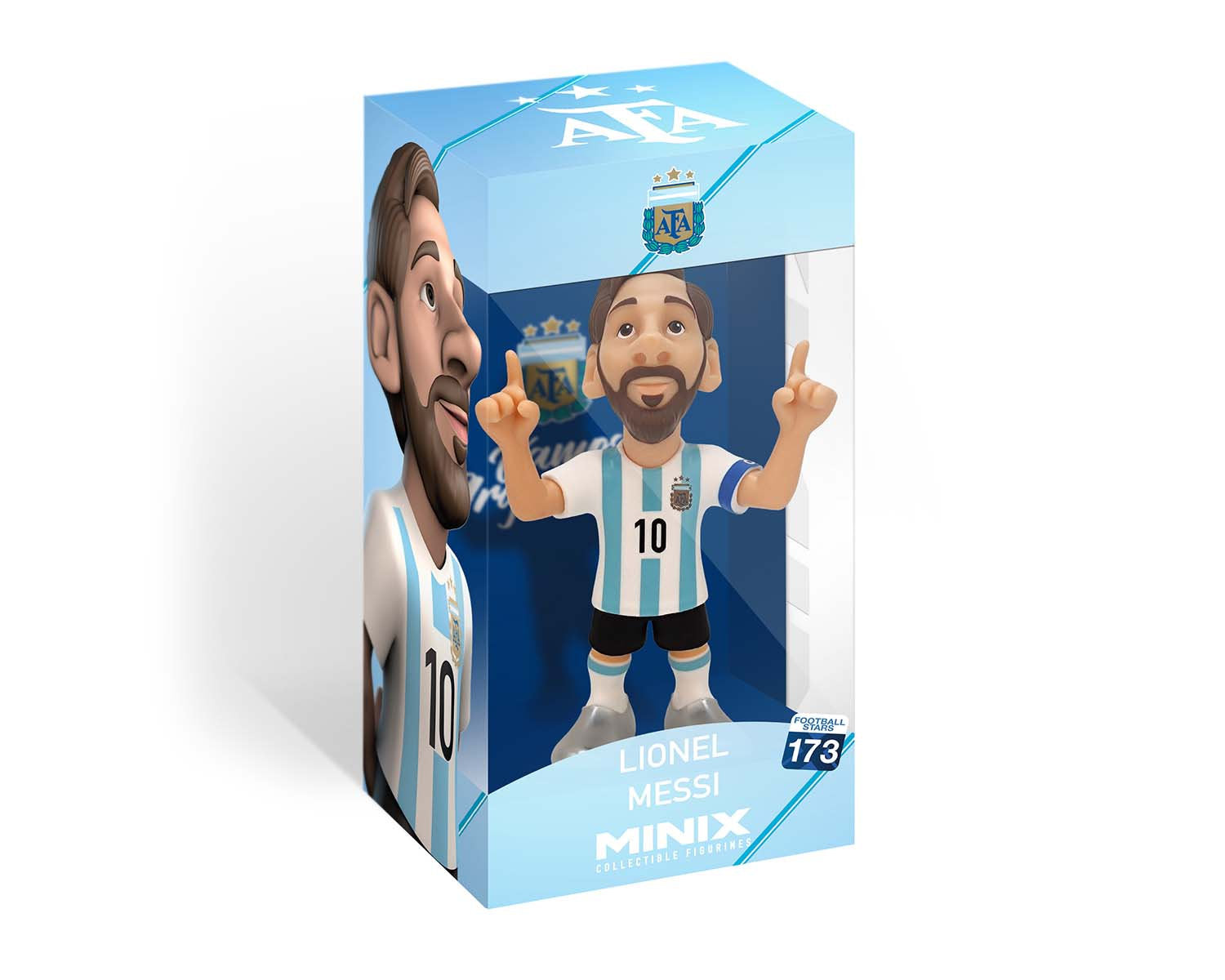 Minix - Football Stars #173 - Argentine - Messi 10 - Figurines PVC 12 cm