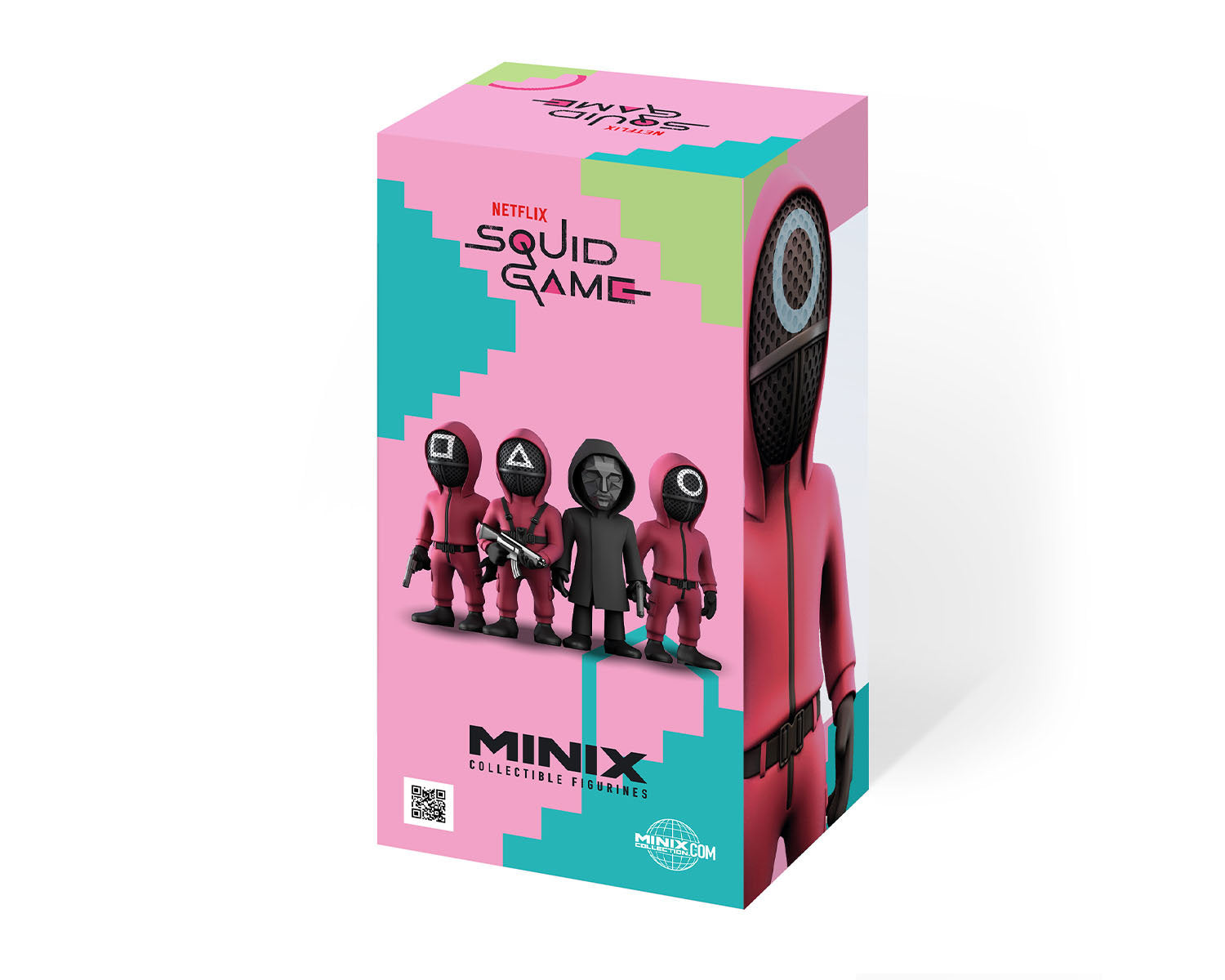 Minix - TV Series #112 - Squid Game - Masked Worker Circle Guard - Figurines PVC 12 cm