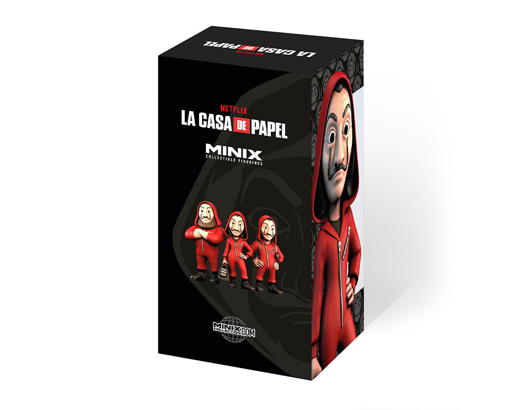 Minix - TV Series #108 - La Casa de Papel - Tokyo avec masque - Figurines PVC 12 cm