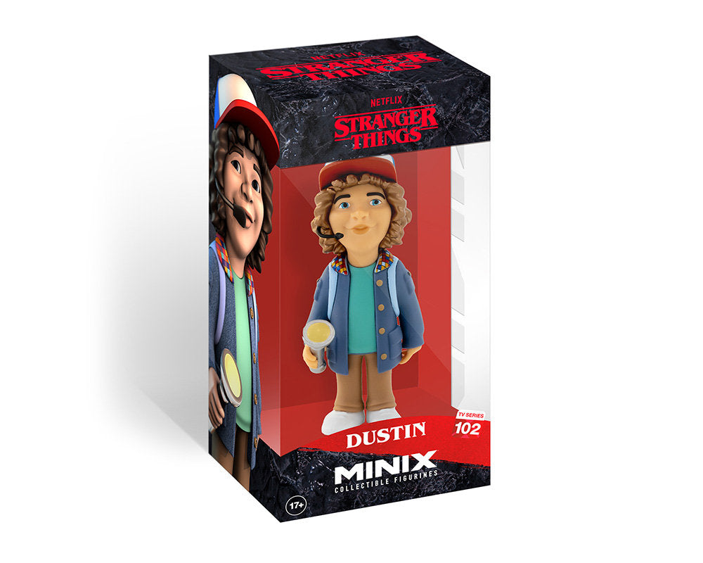 Minix - TV Series #102 - Stranger Things - Dustin - Figurines PVC 12 cm