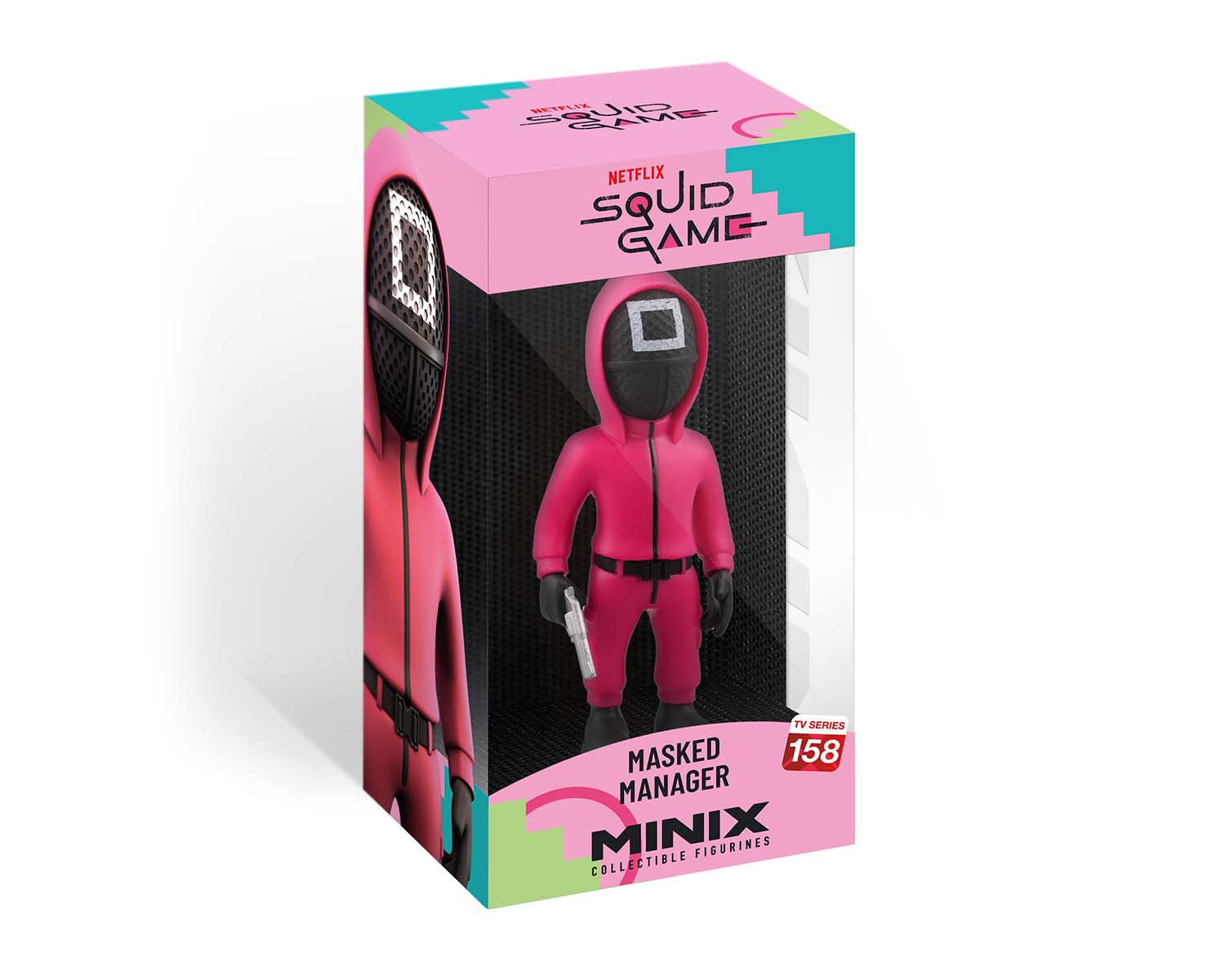 Minix - TV Series #158 - Squid Game - Masked Manager Square Guard - Figurines PVC 12 cm