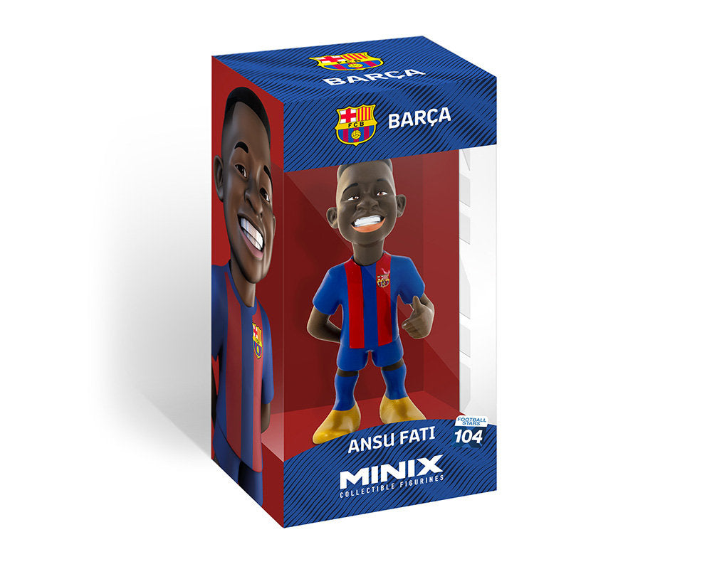 Minix - Football Stars #104 - FC Barcelone - Fati 10 - Figurines PVC 12 cm
