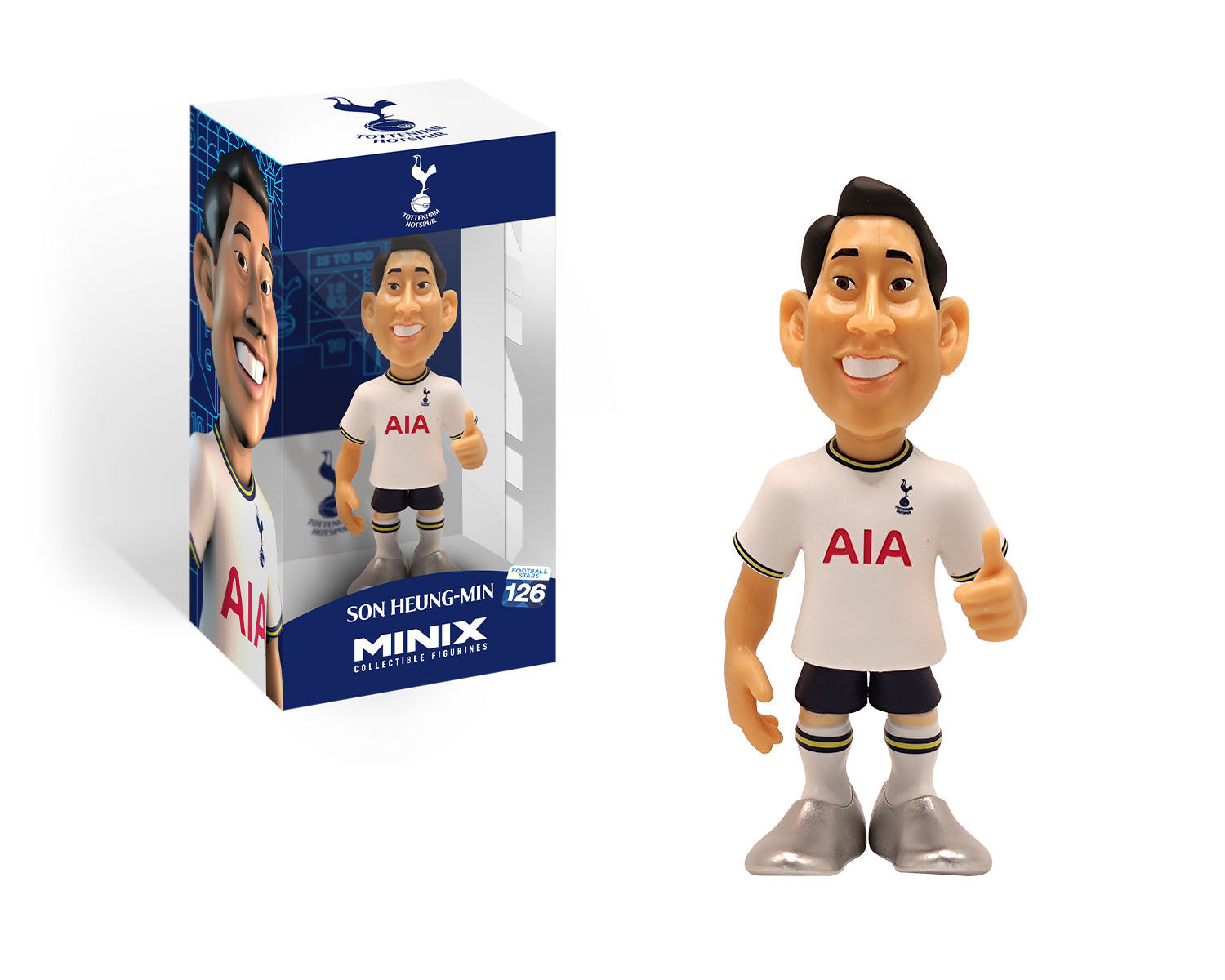 Minix - Football Stars #126 - Tottenham - Son 7 - Figurines PVC 12 cm
