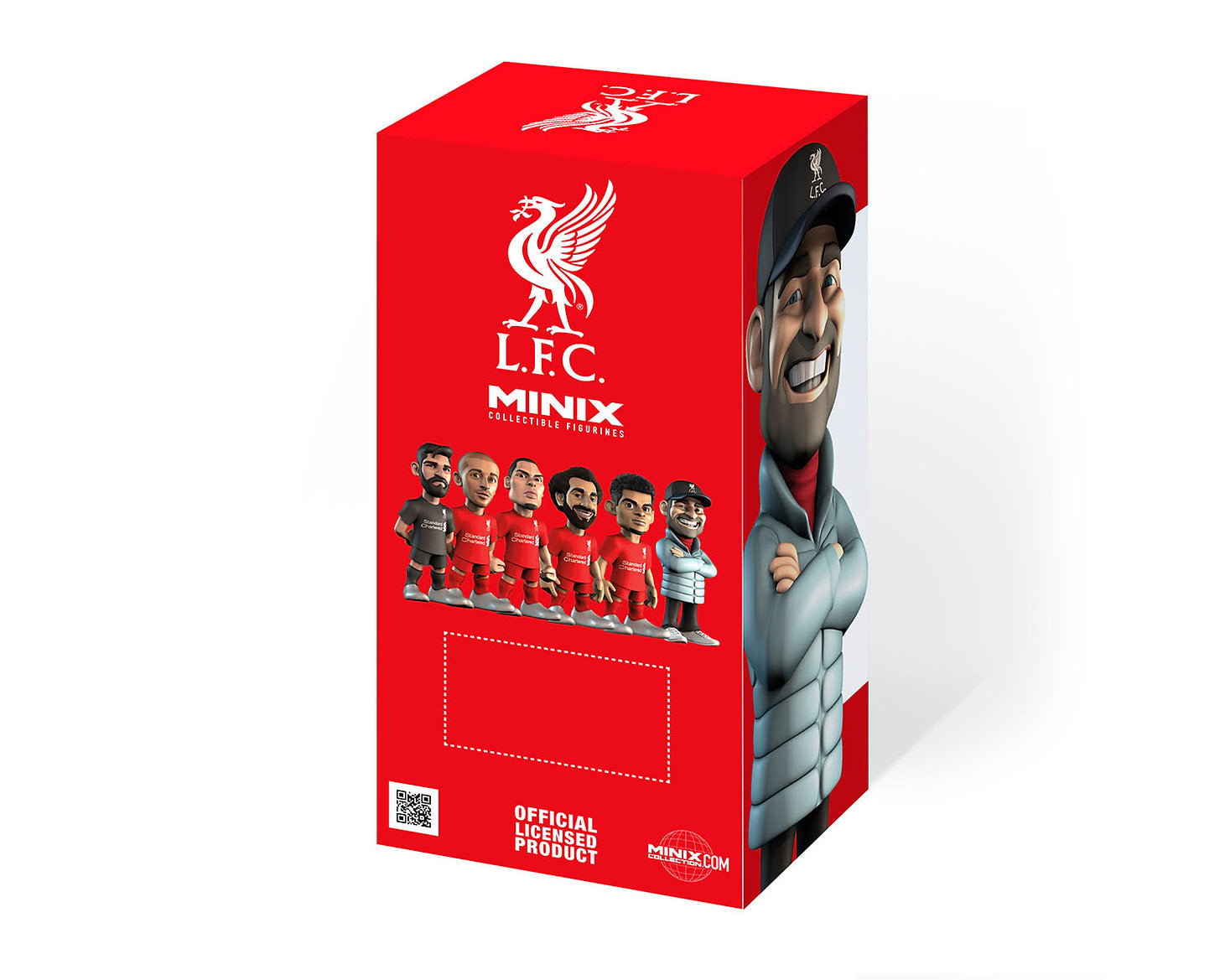 Minix - Football Stars #140 - Liverpool - Klopp - Figurines PVC 12 cm - flash vidéo