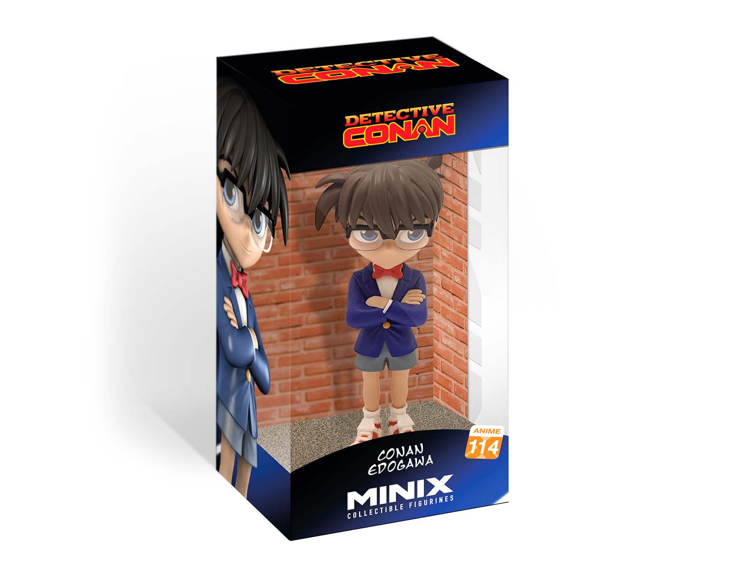 Minix - Anime #114 - Detective Conan - Conan - Figurines PVC 12 cm
