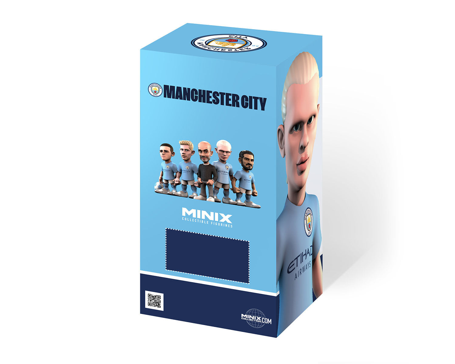 Minix - Football Stars #131 - Manchester City - Haaland 9 - Figurines PVC 12 cm