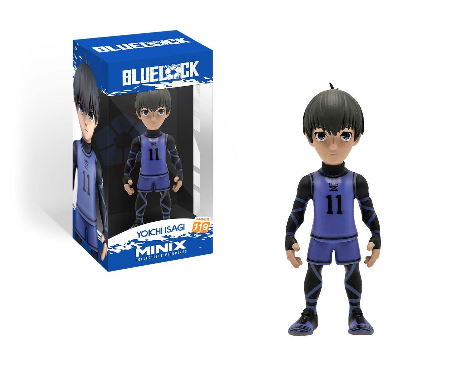 Minix - Anime #119 - Blue Lock - Yoichi Isagi - Figurines PVC 12 cm