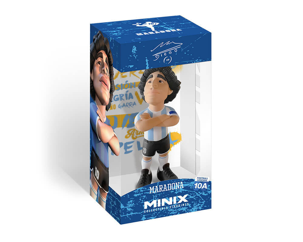 Minix - Football Legends #10A - Maradona Argentine - Figurines PVC 12 cm