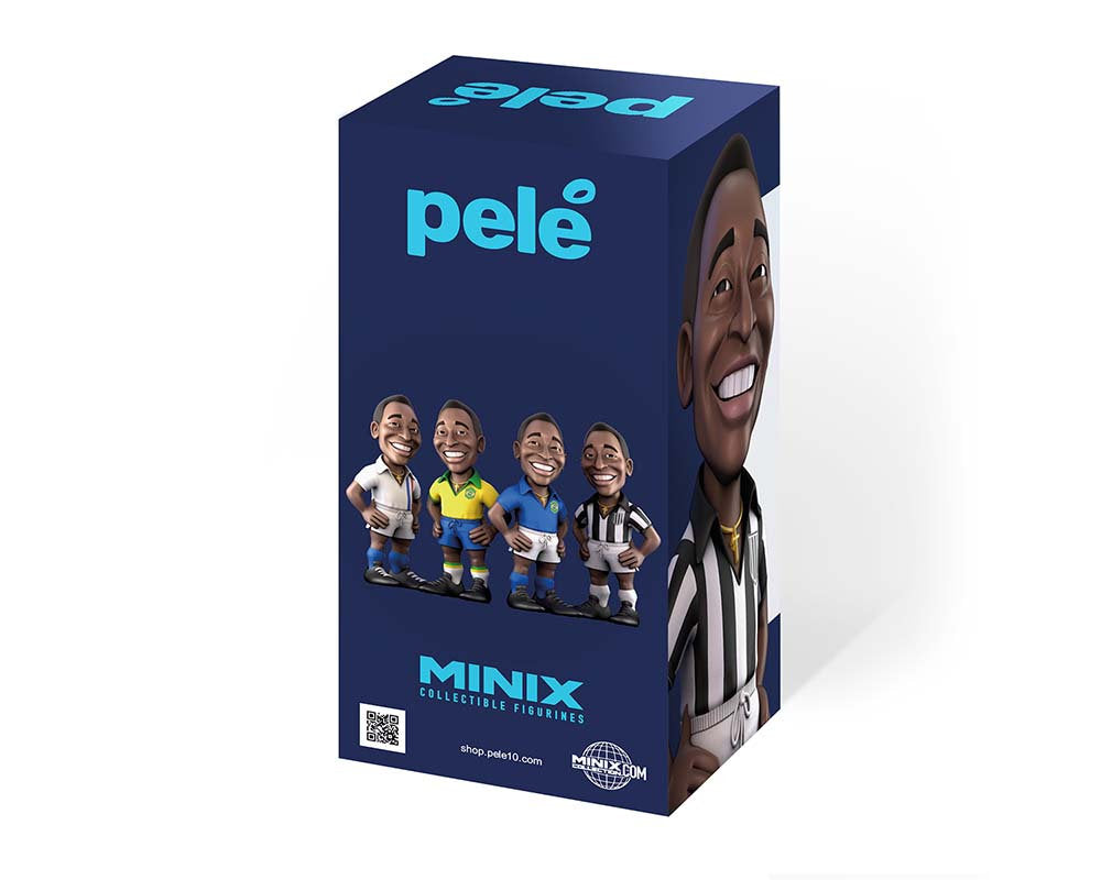 Minix - Football Legends #110B - Santos Pele - Figurines PVC 12 cm