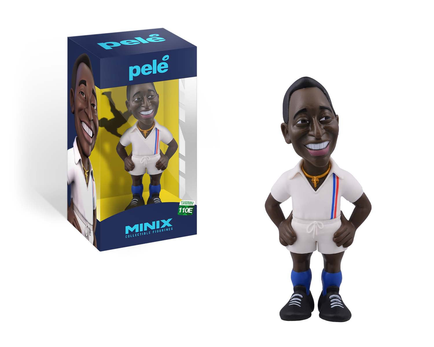 Minix - Football Legends #110E - Escape to Victory Pelé - Figurines PVC 12 cm