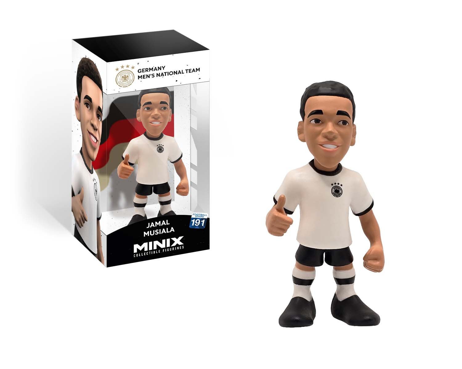 Minix - Football Stars #191 - DFB - Musiala 10 - Figurines PVC 12 cm (W8 Bis)