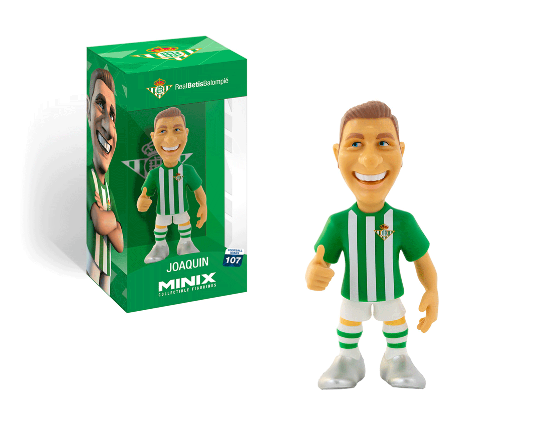 Minix - Football Stars #107 - Real Betis - Joaquin 17 - Figurines PVC 12 cm