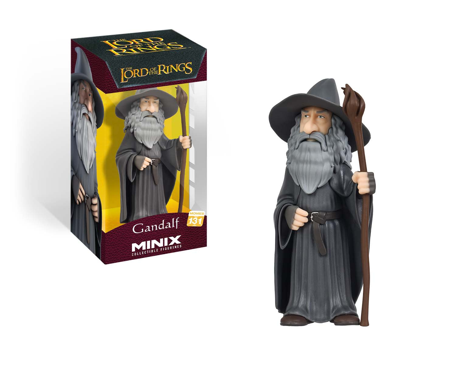 Minix - Movies #131- Le Seigneur des Anneaux - Gandalf - Figurines PVC 12 cm