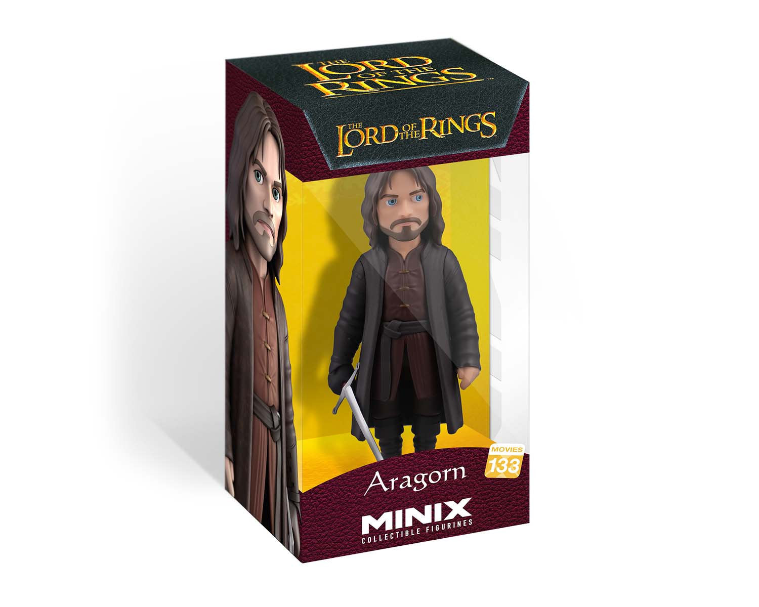 Minix - Movies #133 - Le Seigneur des Anneaux - Aragorn - Figurines PVC 12 cm