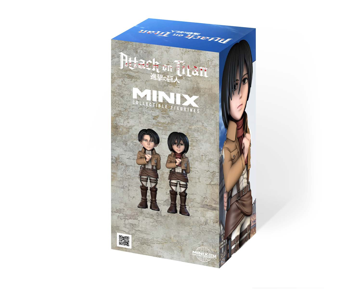 Minix - Anime #118 - Attaque des Titans - Mikasa Ackerman - Figurines PVC 12 cm