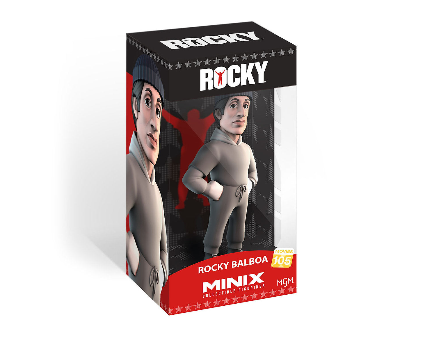 Minix -MOVIES -ROCKY -ROCKY BALBOA EN TENUE D'ENTRAINEMENT -Figurine -12 cm