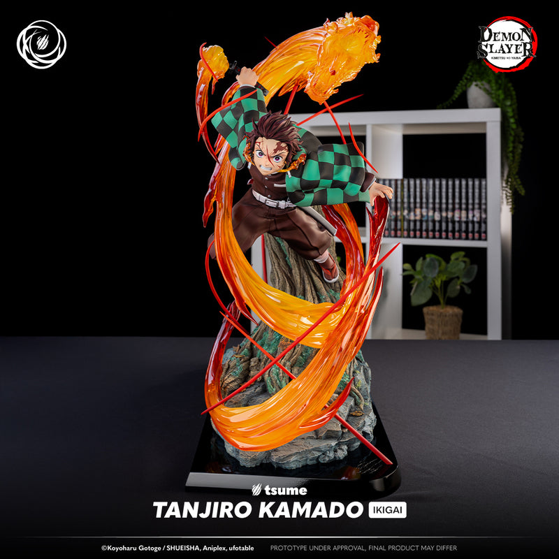 Tsume Art - IKIGAI 1/6 - Demon Slayer: Kimetsu no Yaiba - Tanjiro Kamado Statue 44cm