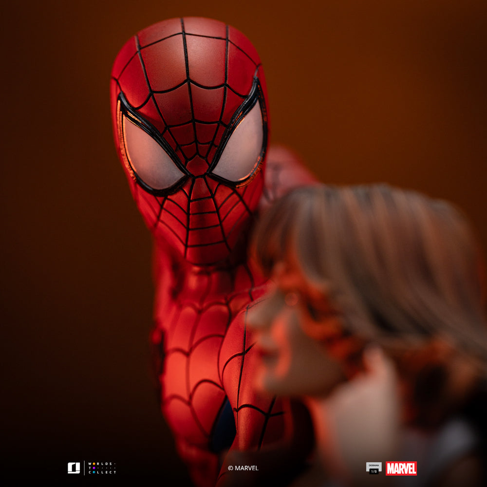 Iron Studios - Sixth Scale Diorama 1/6 - Marvel Comics - Spider-Man et MJ Statue 35cm