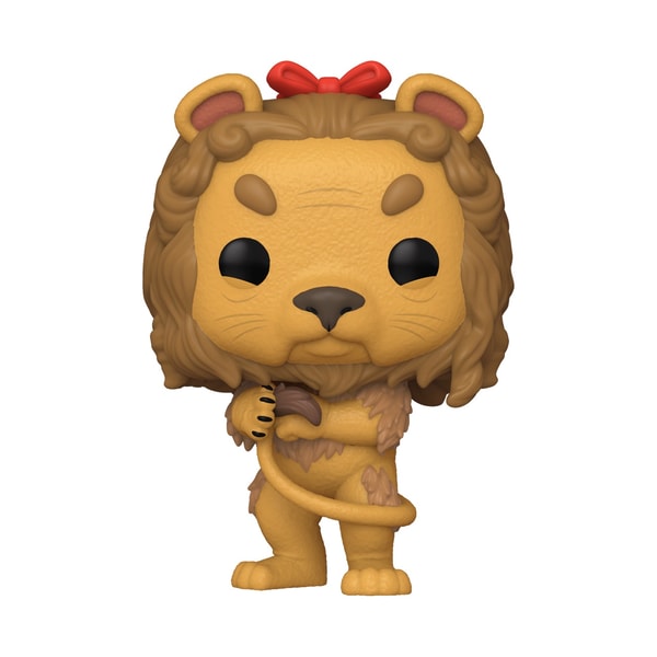 Funko Pop! Movies: The Wizard of Oz - Cowardly Lion (Chance of Flocked Chase Edition) - flash vidéo
