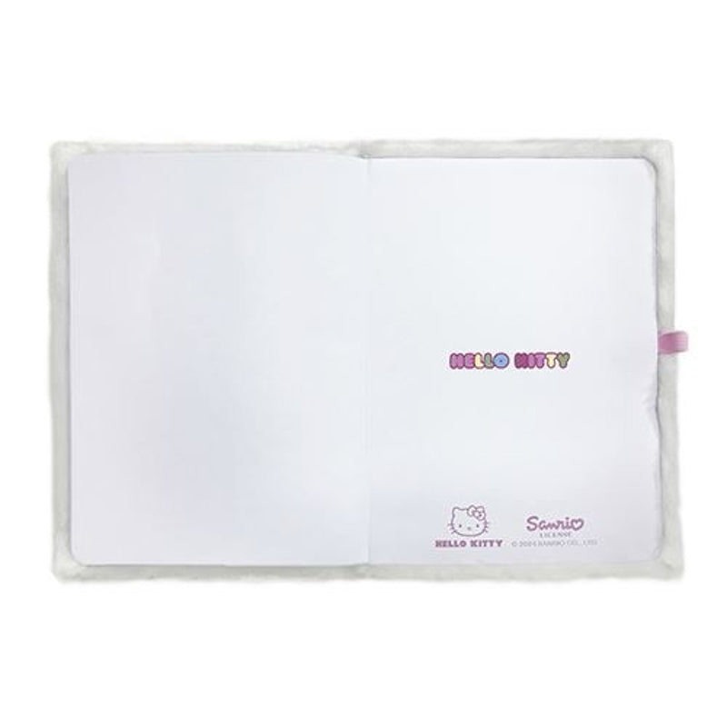Sanrio - Ensemble cahier et stylo à bille Hello Kitty en peluche